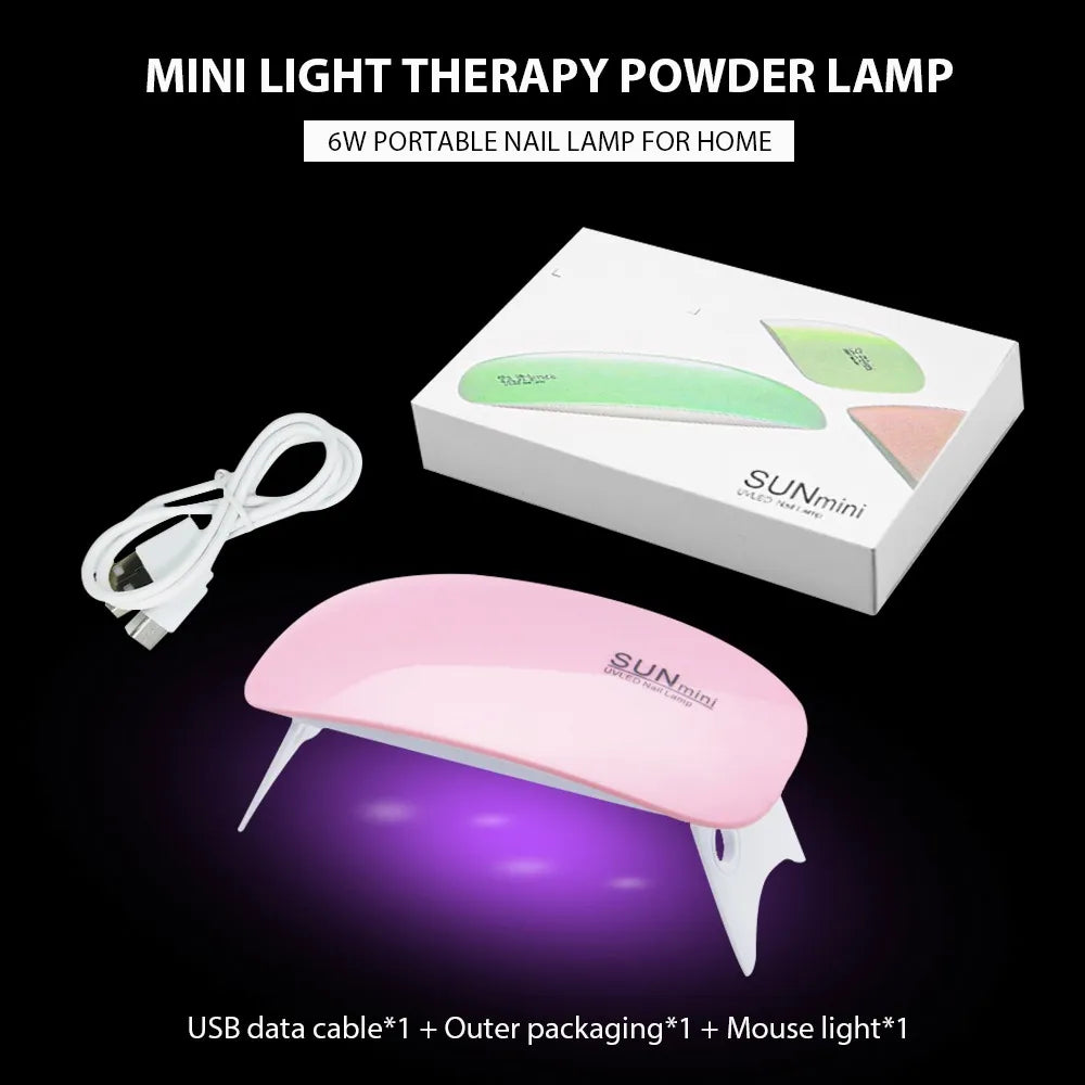Portable UV LED Nail Lamp