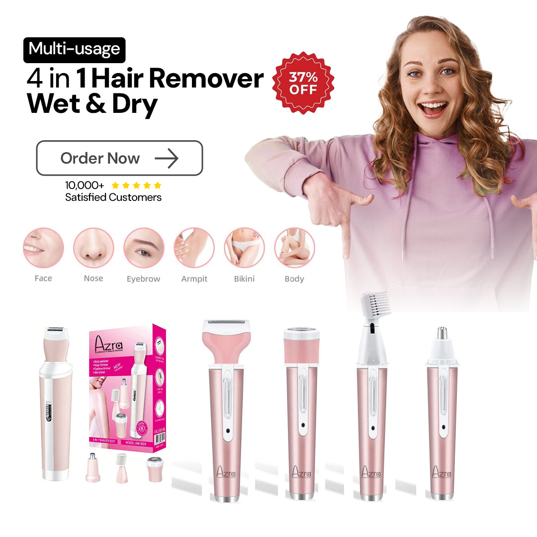 4 in 1 Rechargeable Trimmer | AZRA.PK