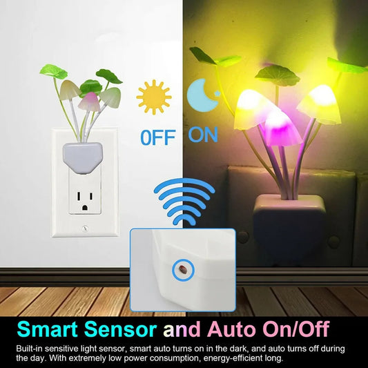 Mashroom Auto Sensor Light