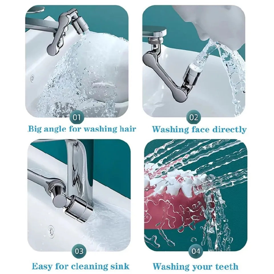 1080° UNIVERSAL FAUCET EXTENDER FOR BASIN/SINK TAP