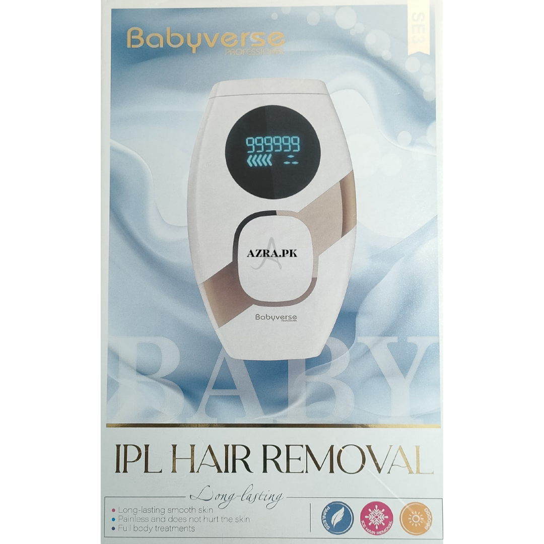 Azra Glow Pro IPL Hair Removal Device – 1 Million Flashes