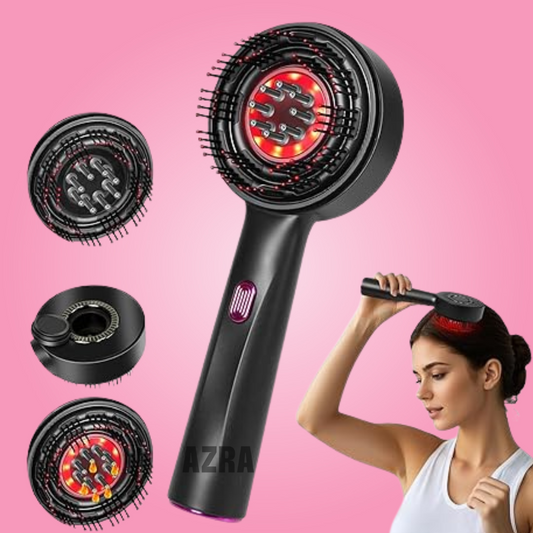 Electric Hair Oil Applicator & Electric Scalp Massager Brush, IPX7 Waterproof Hair Brushes