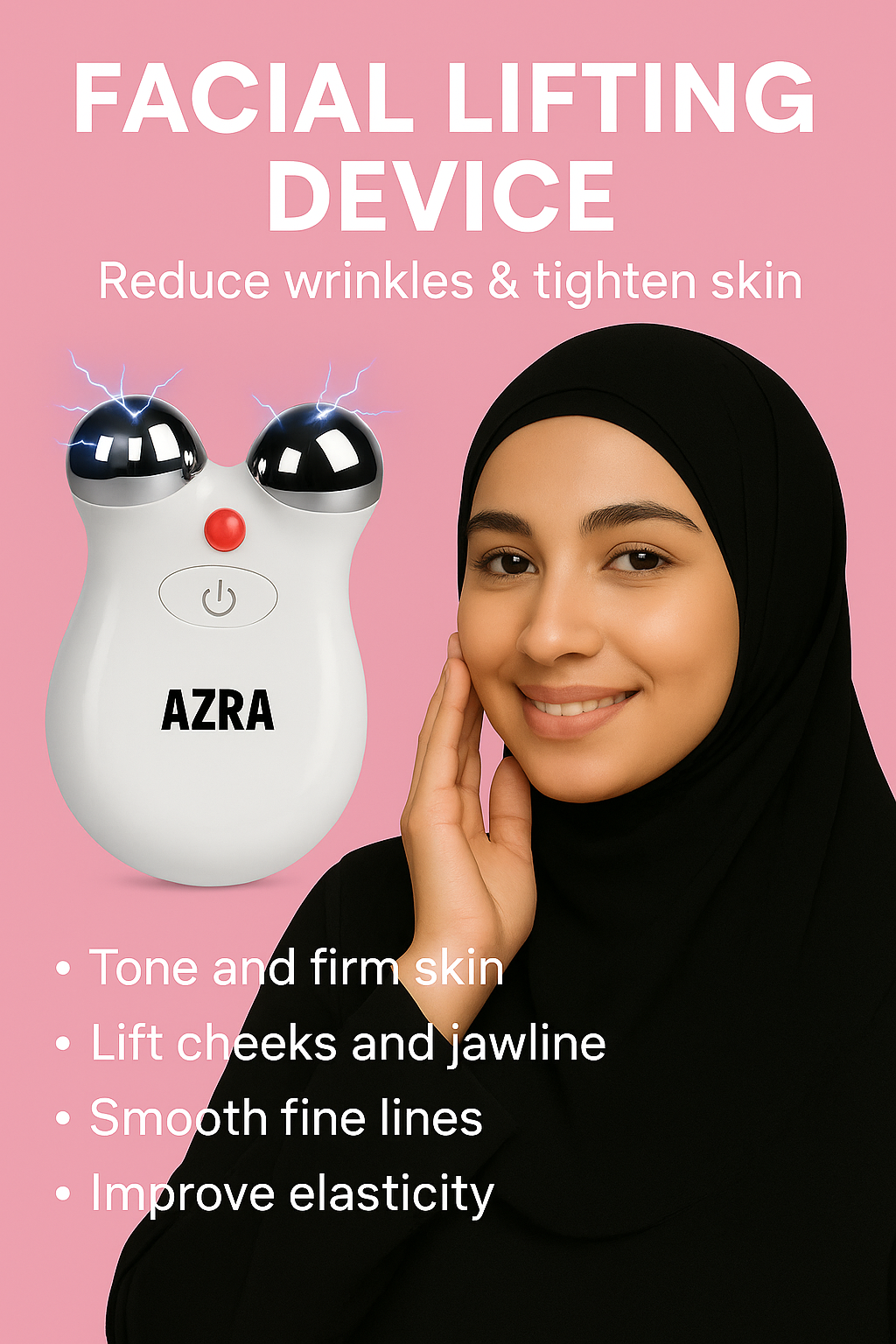Azra Microcurrent Facial Toning & Sculpting Tool