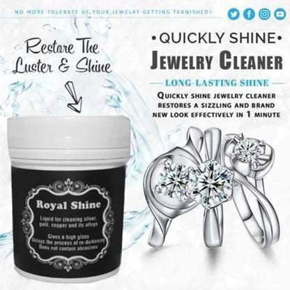 Jewelry Cleaning Polish Powder Anti-Tarnish Silver Gold Cleaner Protector DIY Jewelry Making Tools 30G