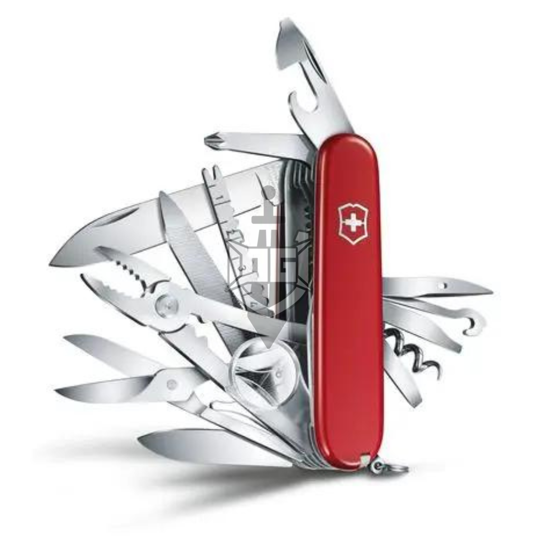 Swiss Army Knife with 33 Functions – Versatile Pocket Tool for Indoor and Outdoor Use – DG