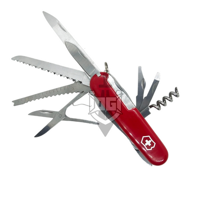 Swiss Army Knife with 33 Functions – Versatile Pocket Tool for Indoor and Outdoor Use – DG