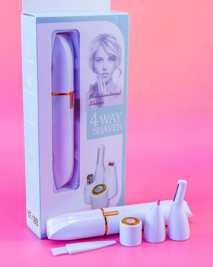 Multifunctional 4 Way Lady Shaver | Azra.pk