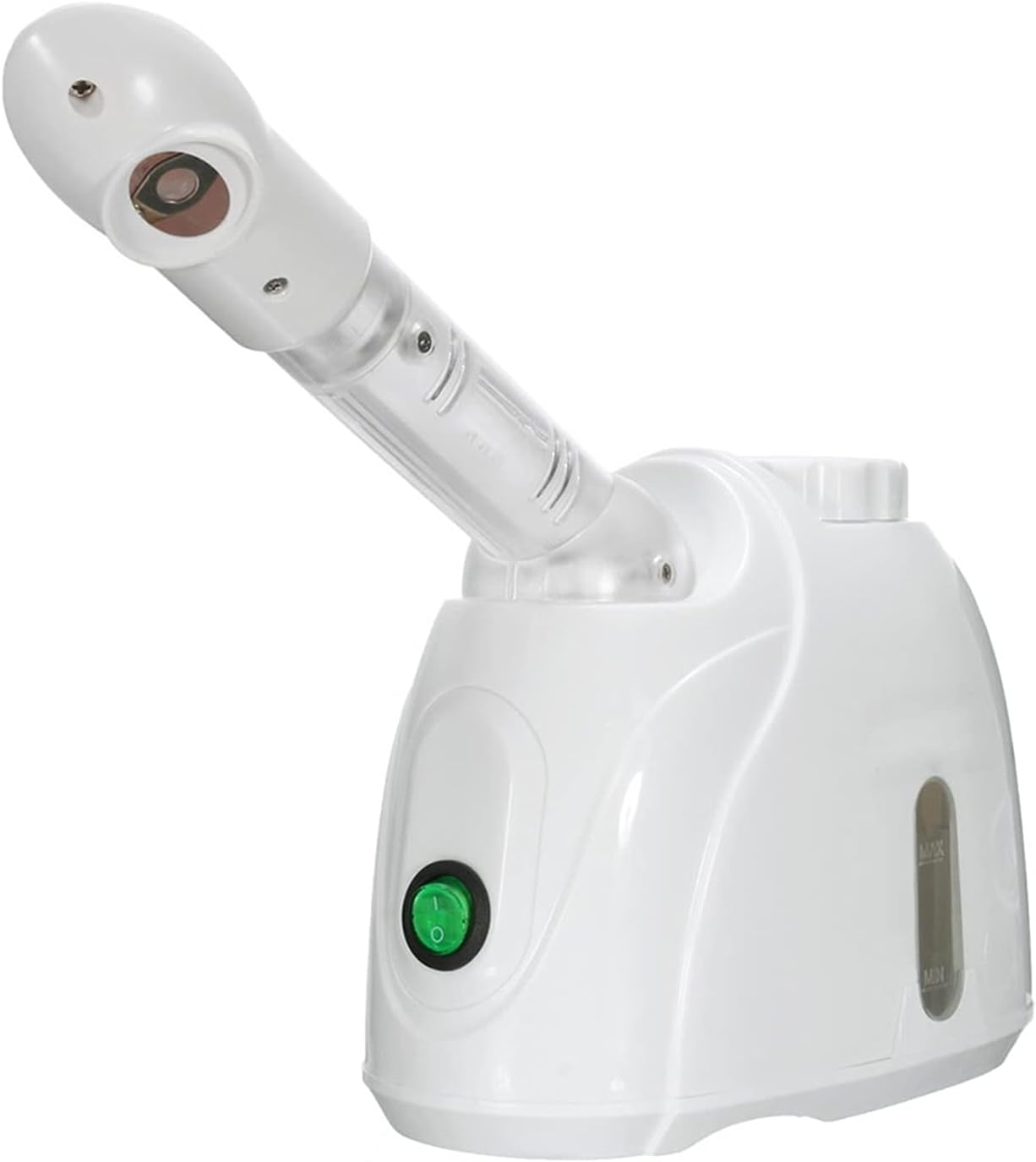 Facial Steamer with Extended Arm & Aromatherapy – Warm Mist Humidifier for Home Skin Care