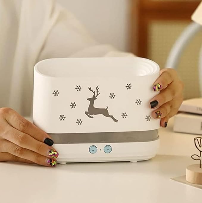 Deer Flame Aroma Diffuser – 3-in-1