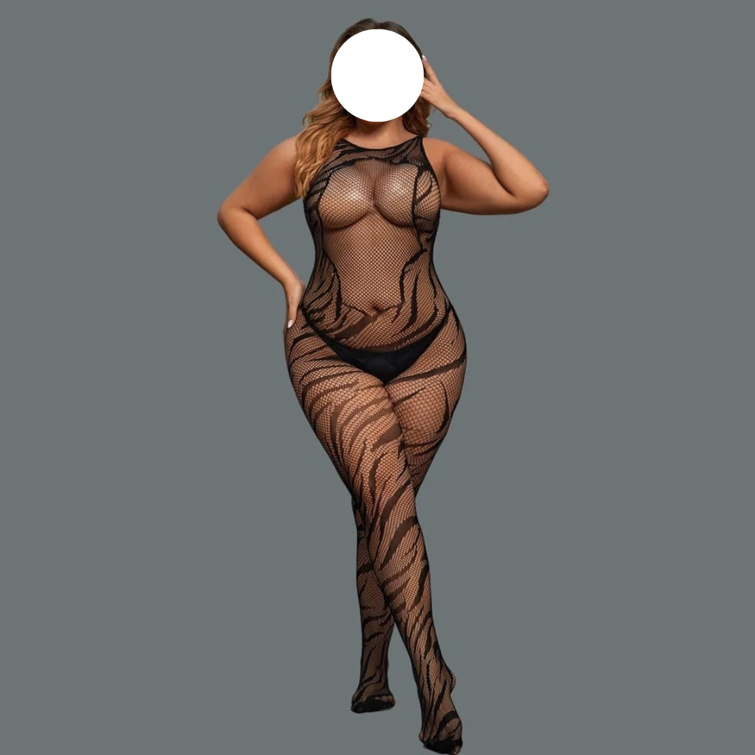 Women's Polymide and Elastane Full Body Stocking