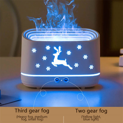 Deer Flame Aroma Diffuser – 3-in-1