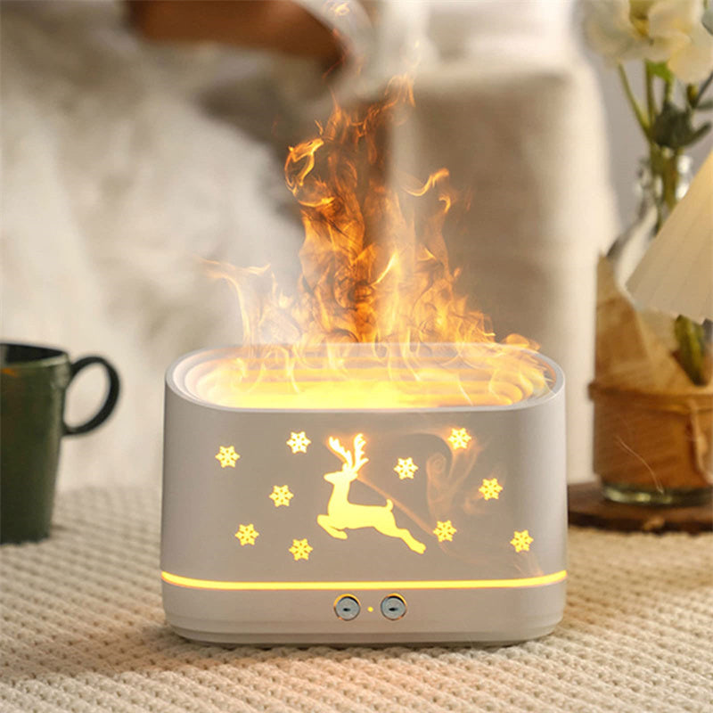 Deer Flame Aroma Diffuser – 3-in-1