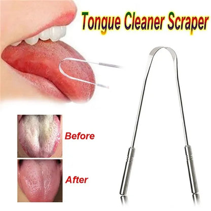 Tongue Scraper Made With High Quality Stainless Steel