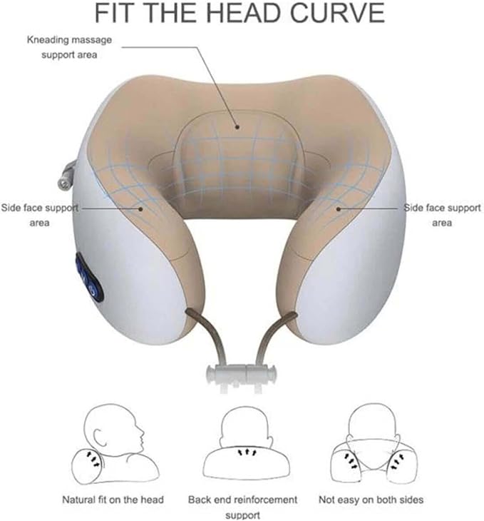 Neck Heating U-Shaped Massager | Azra.pk