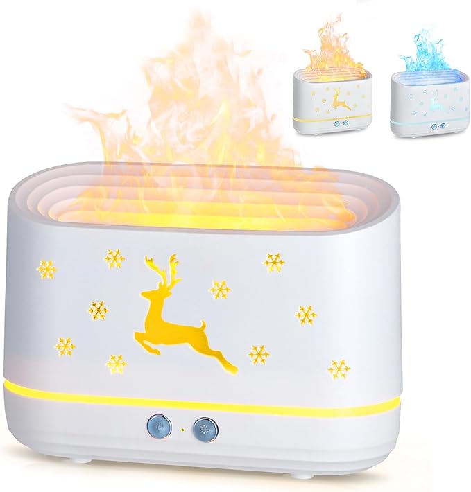 Deer Flame Aroma Diffuser – 3-in-1