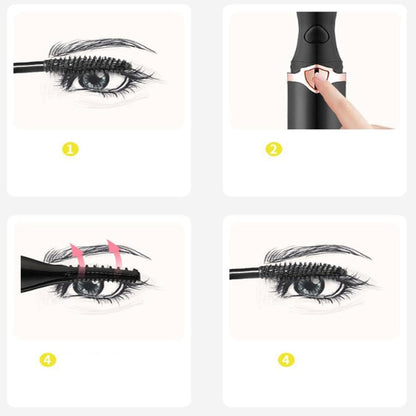 Azra Heated Electric Eyelash Curler – Rechargeable Lash Lifting Tool