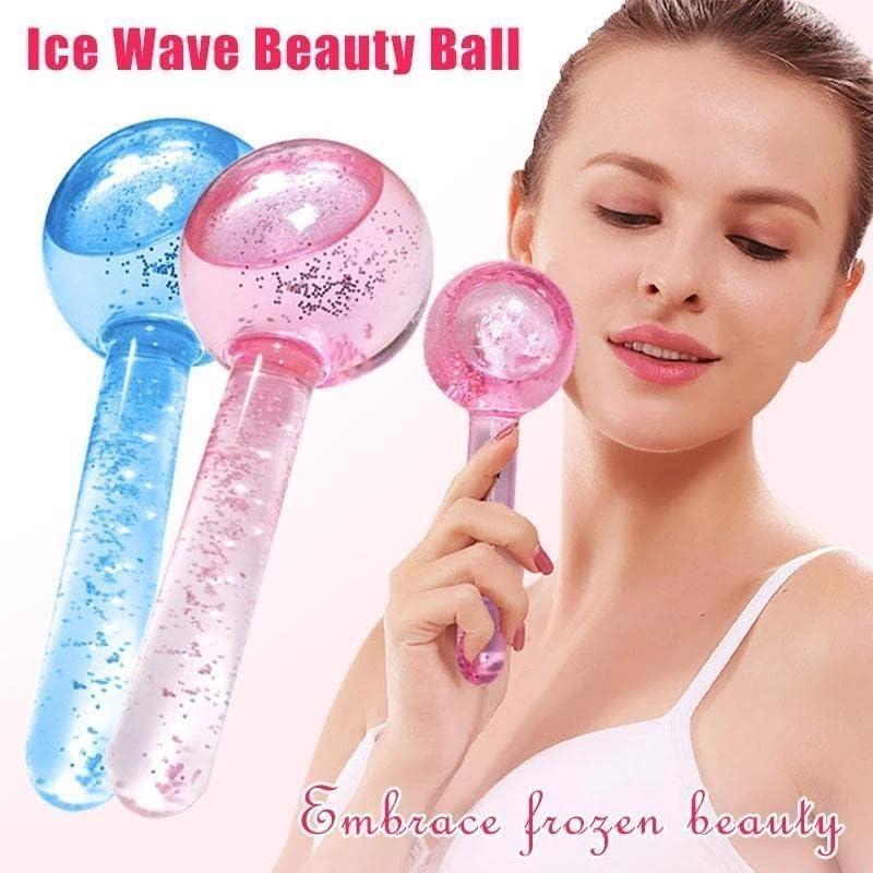 Beauty Crystal Ball - Natural Quartz Facial Massager for Relaxation and Skincare Enhancement