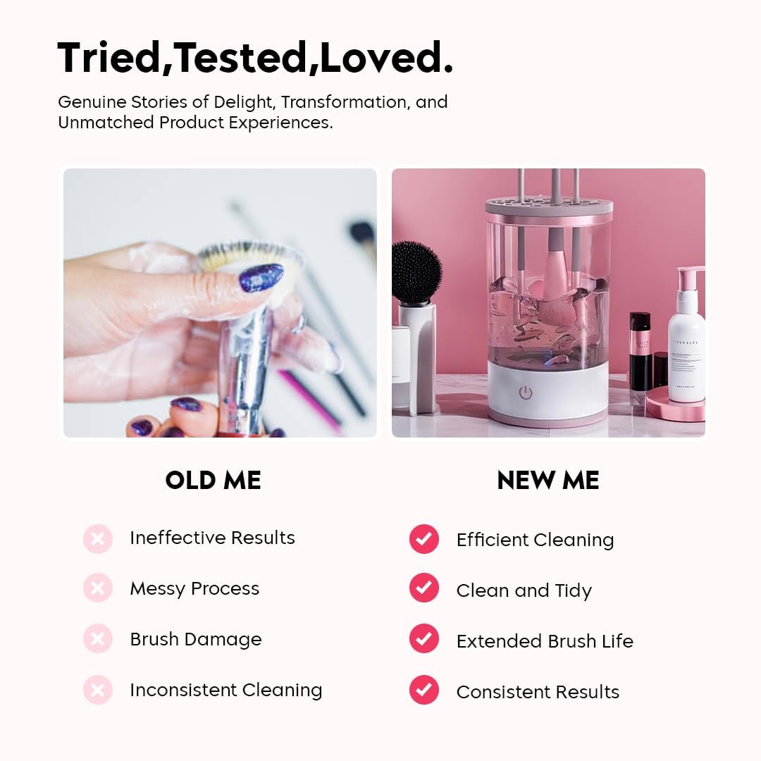 Azra Automatic Makeup Brush  Cleaner