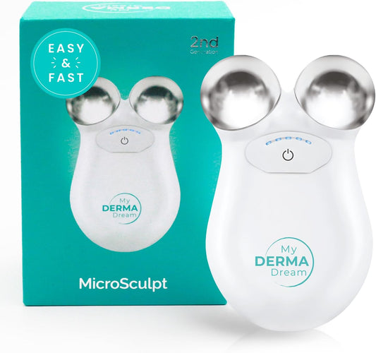 Azra Microcurrent Facial Toning & Sculpting Tool | MY DERMA DREAM