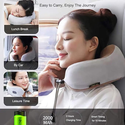 Neck Heating U-Shaped Massager | Azra.pk