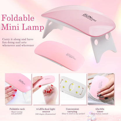 Portable UV LED Nail Lamp
