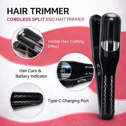 AZRA Split End Hair Trimmer | Rechargeable Split Ends Remover
