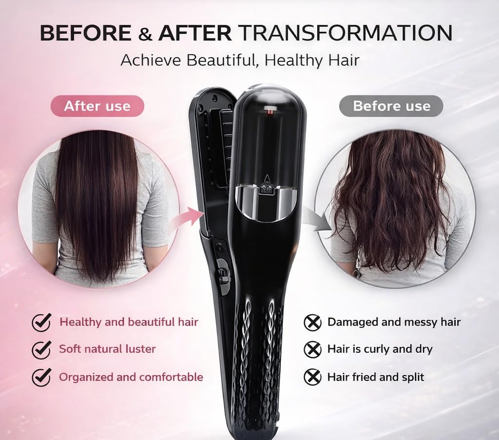 AZRA Split End Hair Trimmer | Rechargeable Split Ends Remover