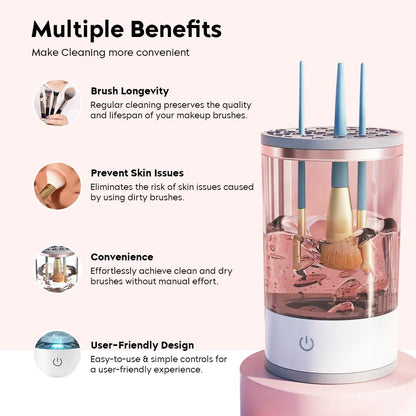 Azra Automatic Makeup Brush  Cleaner