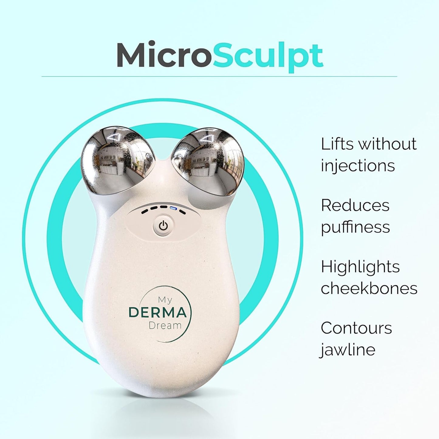 Azra Microcurrent Facial Toning & Sculpting Tool | MY DERMA DREAM