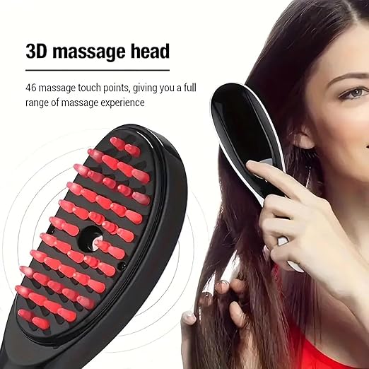 Hair Growth Brush with Steam & Vibration | Azra.pk