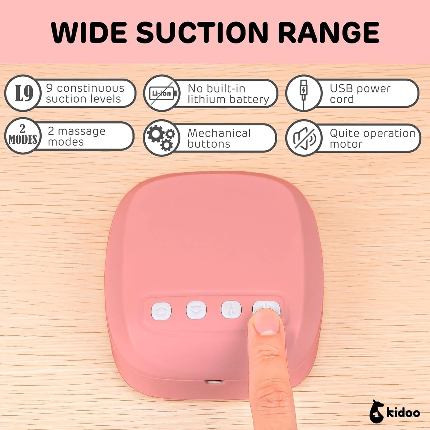 Single Electric Breast Pump - Massage and Expression Modes