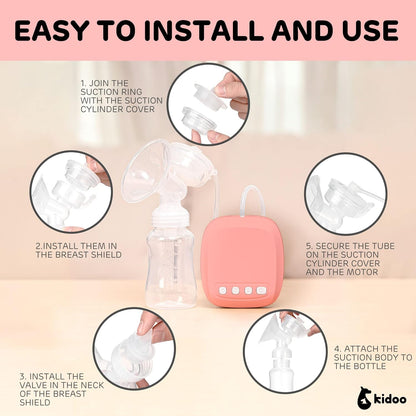 Single Electric Breast Pump - Massage and Expression Modes