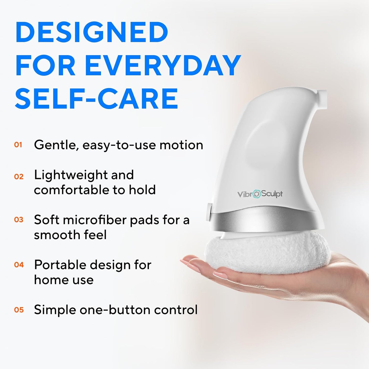 Vibro Sculpt Body Sculpting Machine with 3 Pro Pads