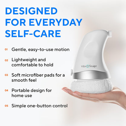 Vibro Sculpt Body Sculpting Machine with 3 Pro Pads