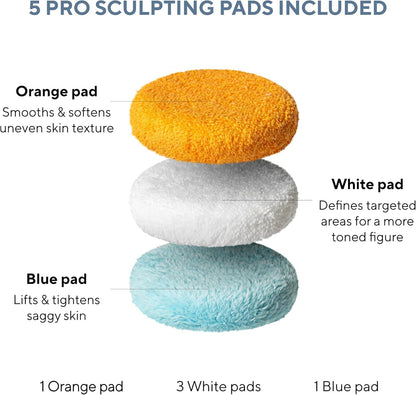 Vibro Sculpt Body Sculpting Machine with 3 Pro Pads