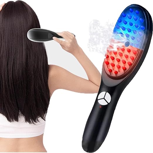 Hair Growth Brush with Steam & Vibration | Azra.pk