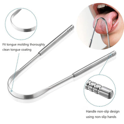 Tongue Scraper Made With High Quality Stainless Steel