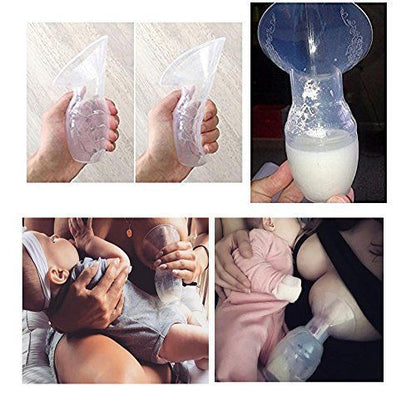 Effortless Milk Collection with the Silicone Haakaa Manual Breast Pump