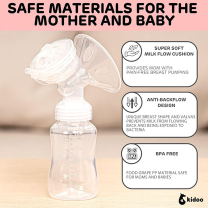 Single Electric Breast Pump - Massage and Expression Modes