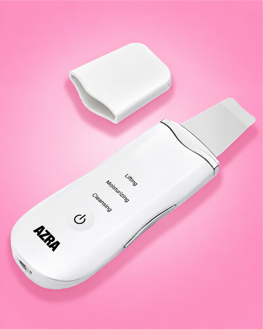 Rechargeable Face Scrubber & Skin Spatula | Azra.pk