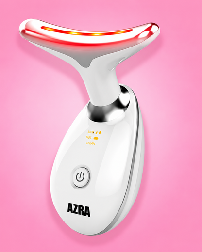 LED Face & Neck Anti-Aging Massager | Azra.pk