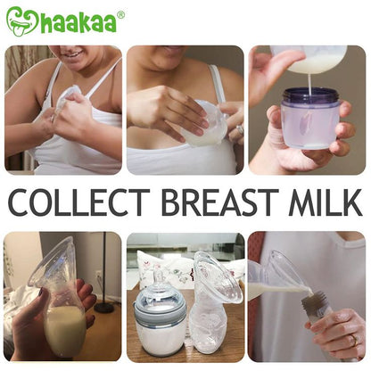 Effortless Milk Collection with the Silicone Haakaa Manual Breast Pump