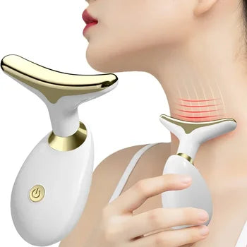 Electric Facial & Neck Massager for Lifting, Firming, and Double Chin Removal