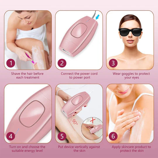 Azra's Glow IPL Laser Hair Removal Device