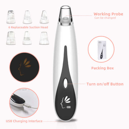 6 in 1 Black Head  Remover | Azra.pk