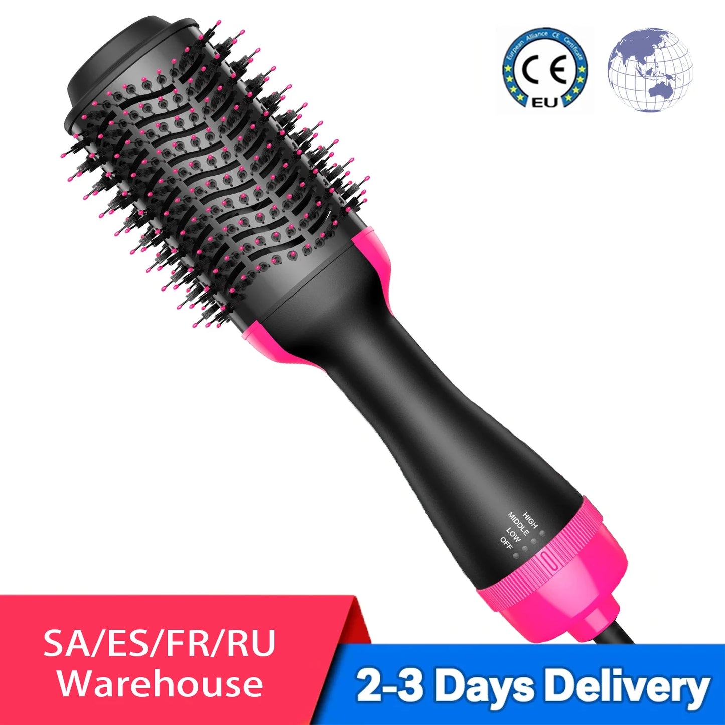 All-in-One Hair Styler & Volumizer Brush