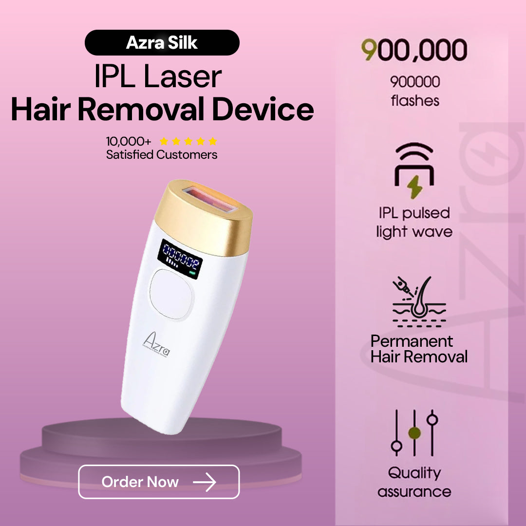 Azra Silk Model IPL hair removal device 1 M Flashes