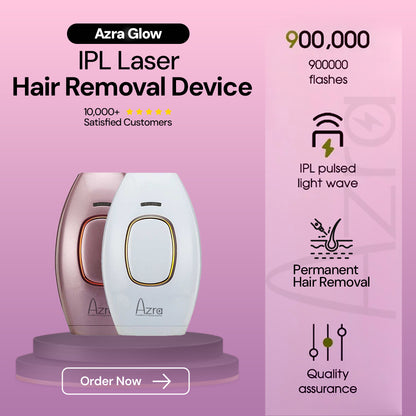 Azra's Glow IPL Laser Hair Removal Device