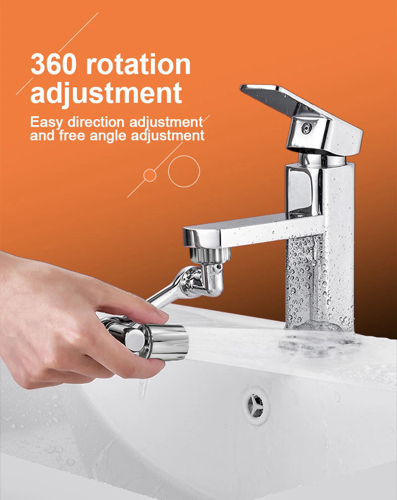 1080° UNIVERSAL FAUCET EXTENDER FOR BASIN/SINK TAP