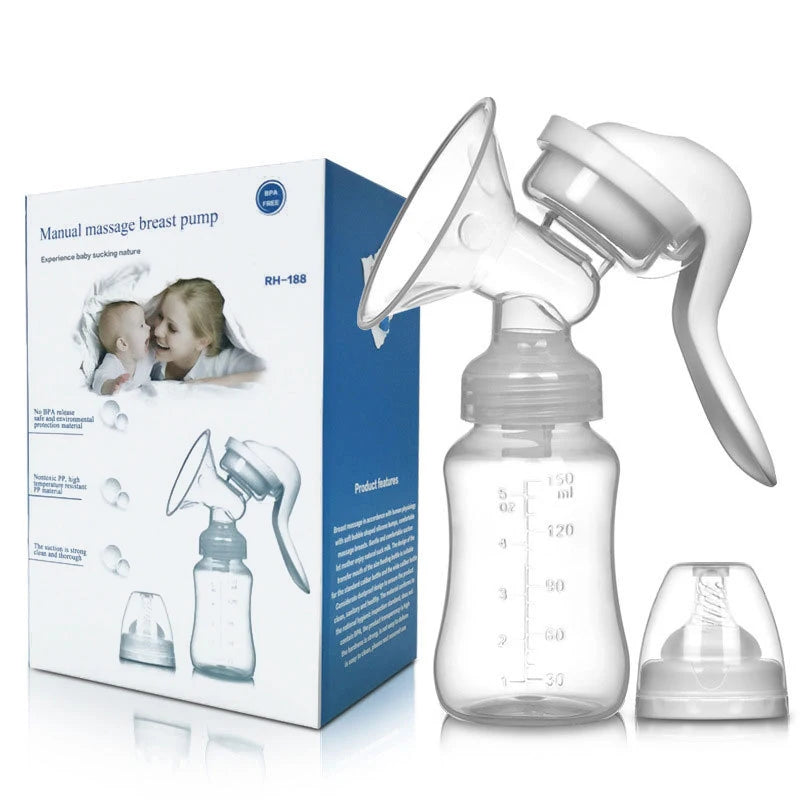 Manual Breast Pump - Safe, Portable, and Eco-Friendly